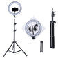 Photography LED Selfie Selfie Social Media Influencer Ring Light With Tripods For Live Video