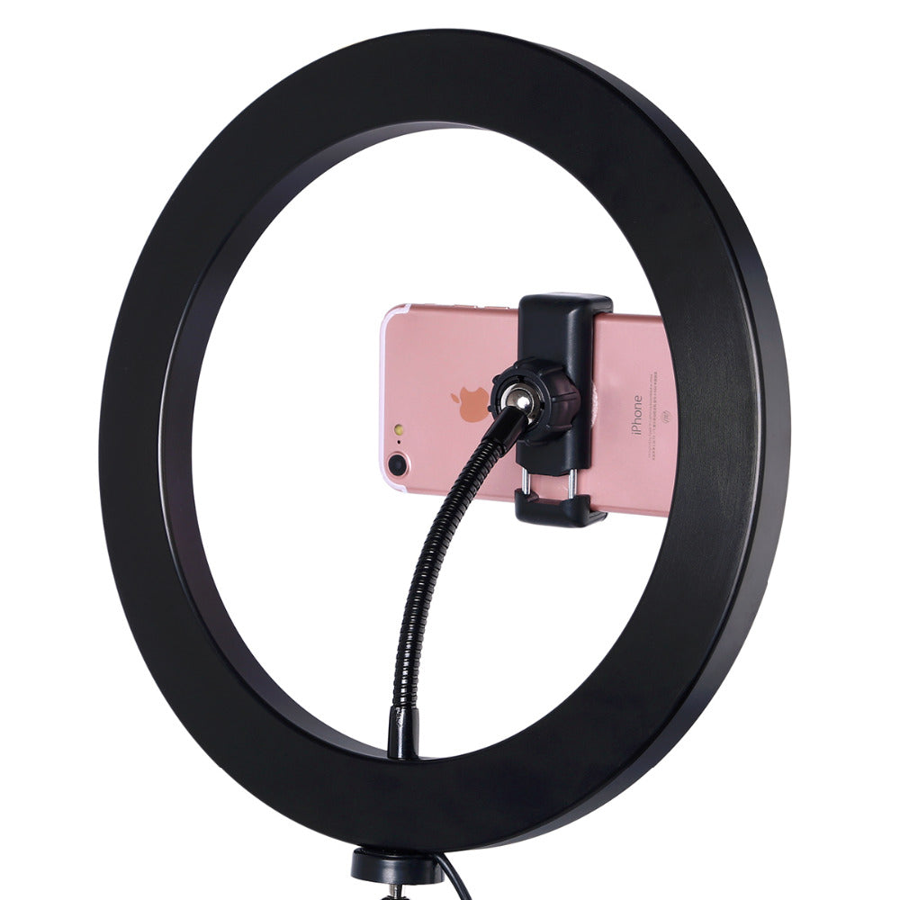 Photography LED Selfie Selfie Social Media Influencer Ring Light With Tripods For Live Video
