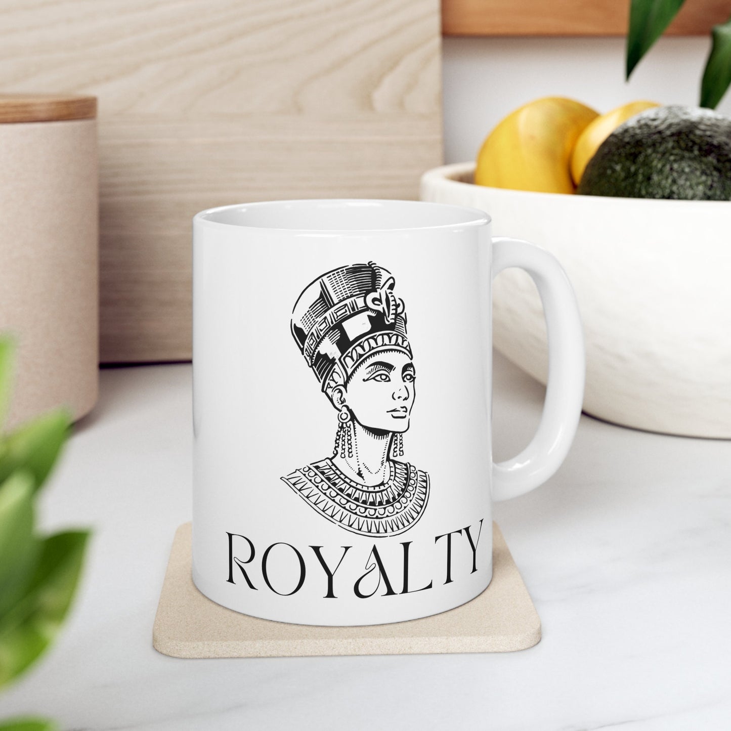 Royalty, Egyptian Themed Mug, Ceramic Mug, Cute Mug, Gift For Her, Friendship Mug